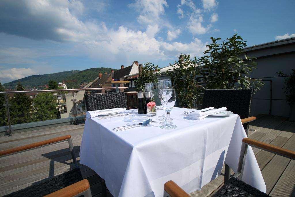 Qube Hotel Bahnstadt Heidelberg Restaurant foto
